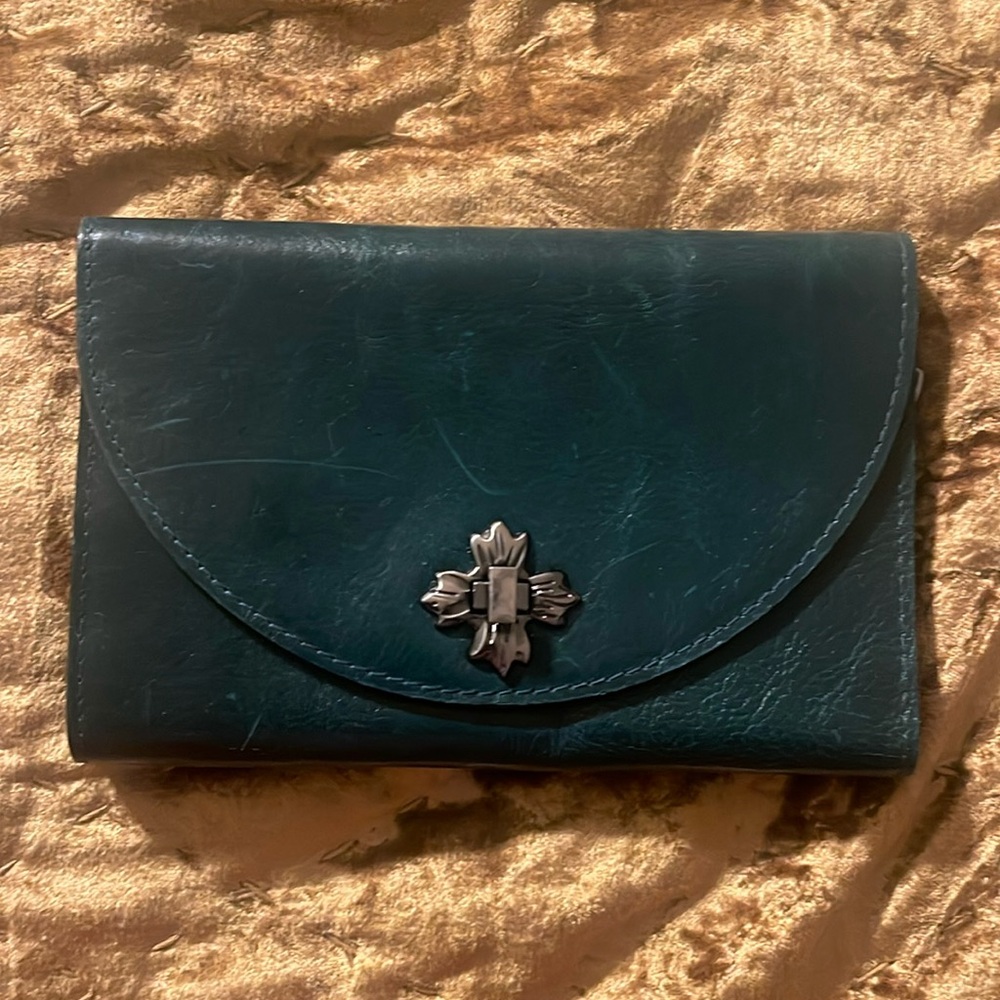 Trifold leather Patricia Nash wallet